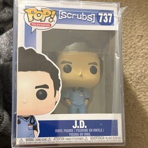 Funko Pop! Scrubs J.D. in Blue Attire